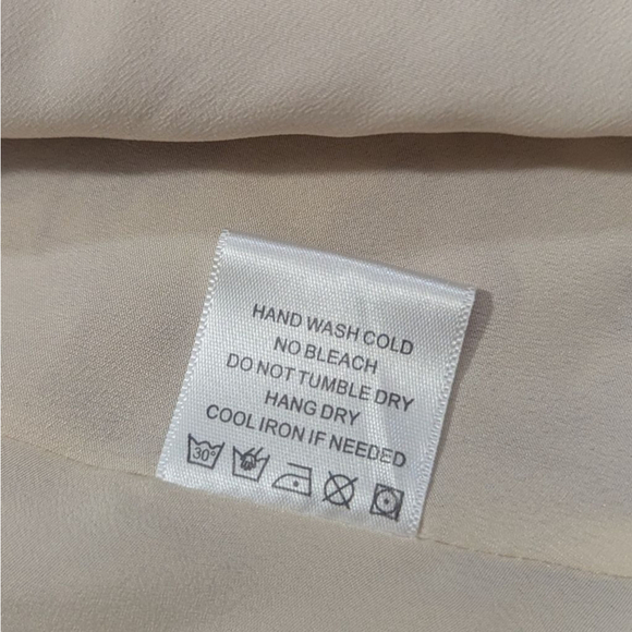 Tularosa Floral Lace Mini Dress Cream Orange Medium - Picture 10 of 12